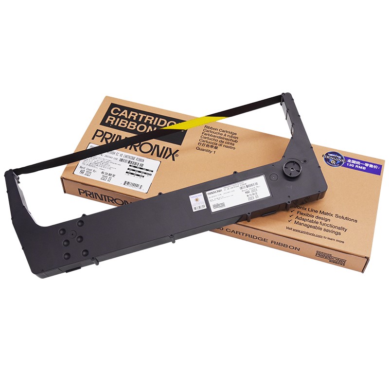 关于普印力P8000新色带黄色接缝的说明